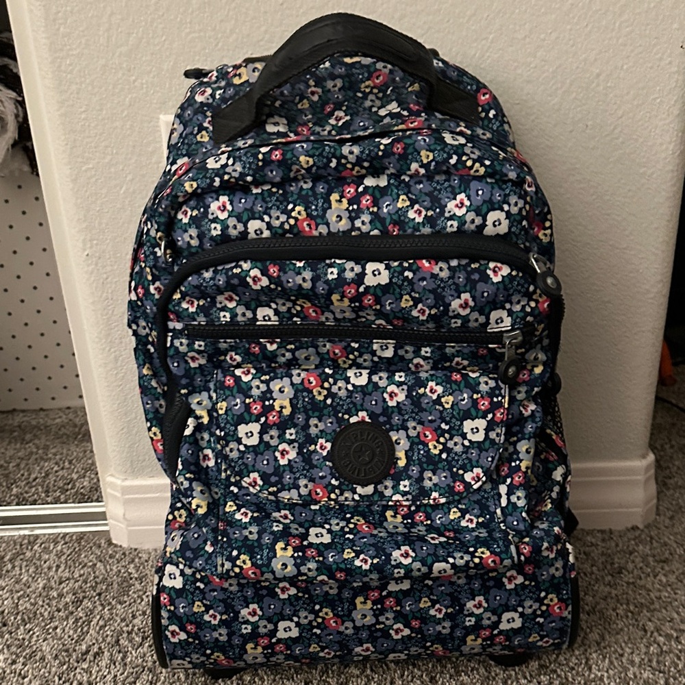 Kipling Floral Backpack - Multicolor